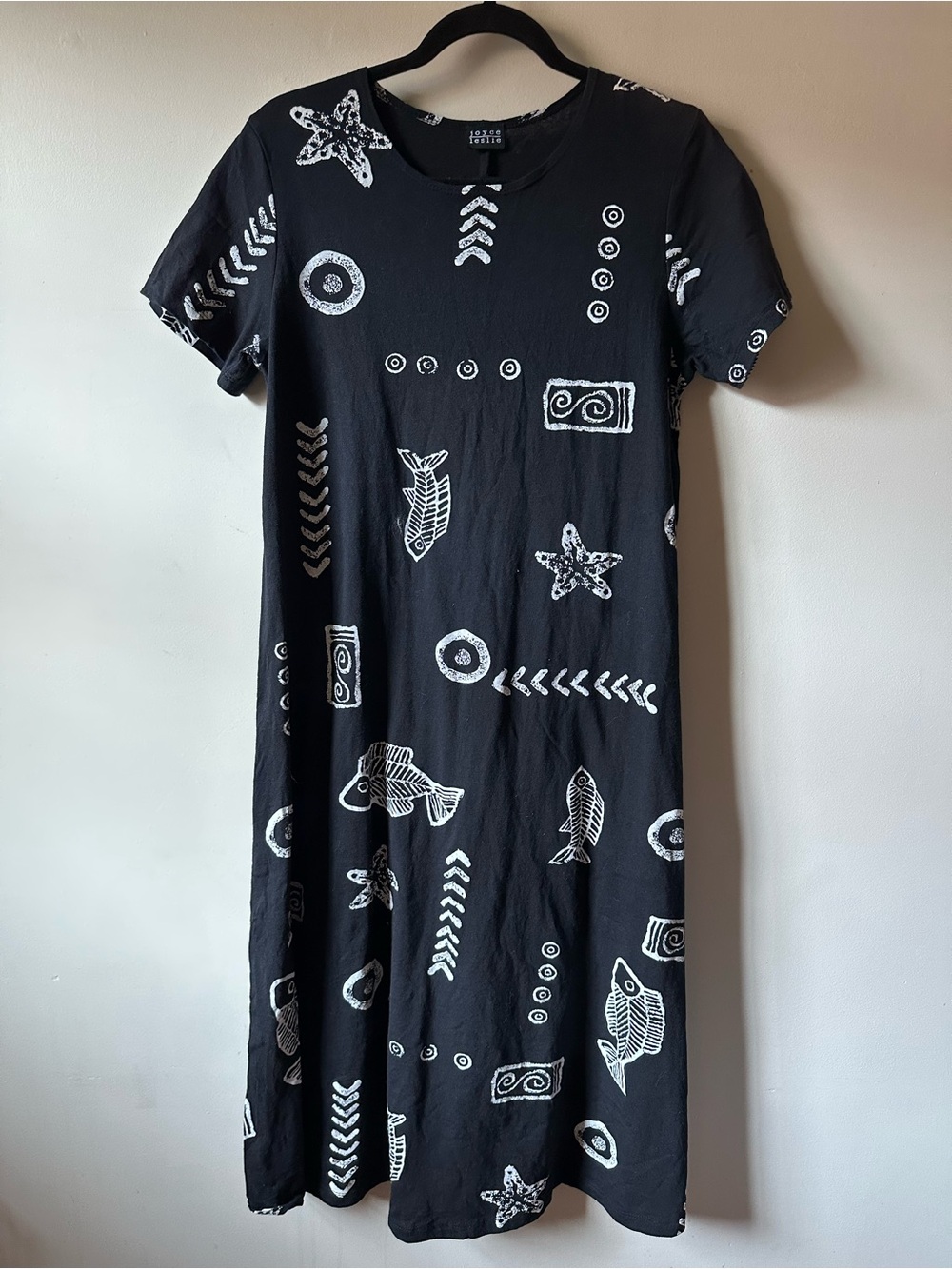 Joyce Leslie Fish Beach Print Dress